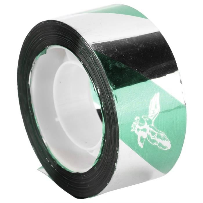 Bande Réfléchissante Anti-Oiseaux – Lot De 2 Rouleaux De 80 M – Protection Jardins Et Plantes – Effet Lumière Et Son