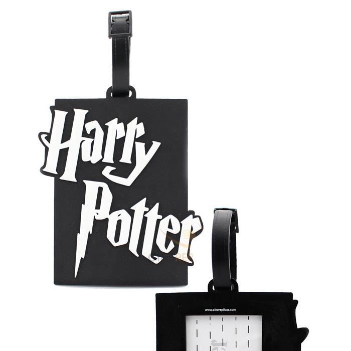 Étiquette Bagage Surdimensionnée Harry Potter – Argent – Silver Buffalo – Neuve