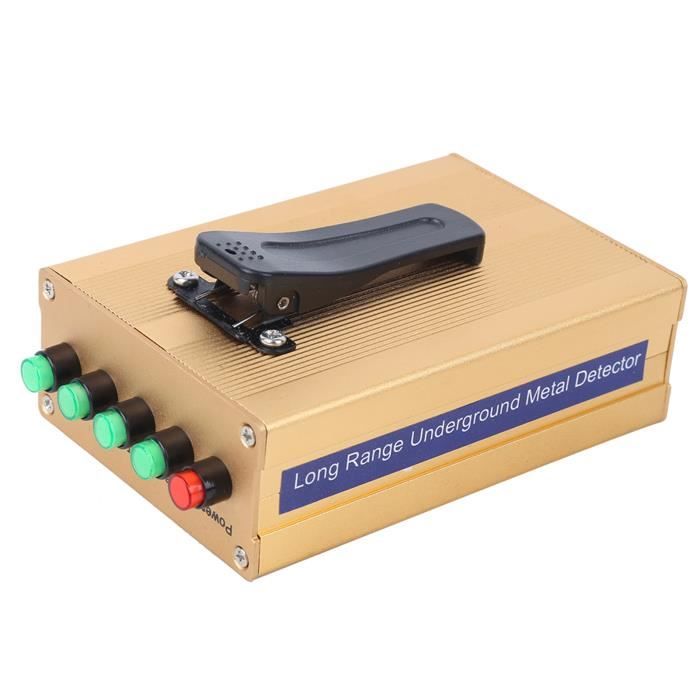 Jeffergarden Localisateur De Métaux Souterrains à Portée De 1 000 Metres Detecteur De Metaux A Detection Rouge De Profondeur De 15 M Prise Ue 100 240 V 87710018