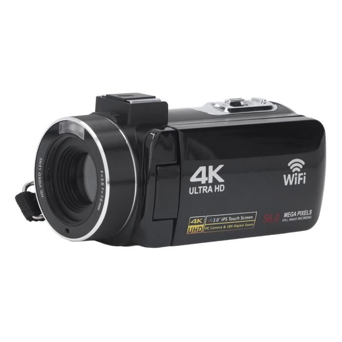 Caméscope YouTube 8K Caméra Ultra HD Caméscopes 48MP Caméra De Streaming 3.0 "écran Tactile Caméra Vidéo Numérique