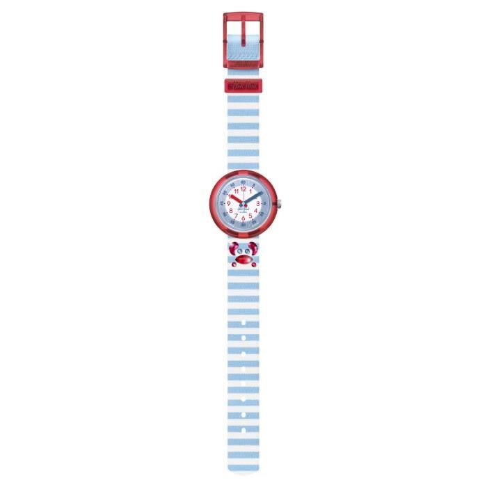 Montre enfant - FLIK FLAK - Shinning Crab - Cristaux scintillants - Rose - Quartz