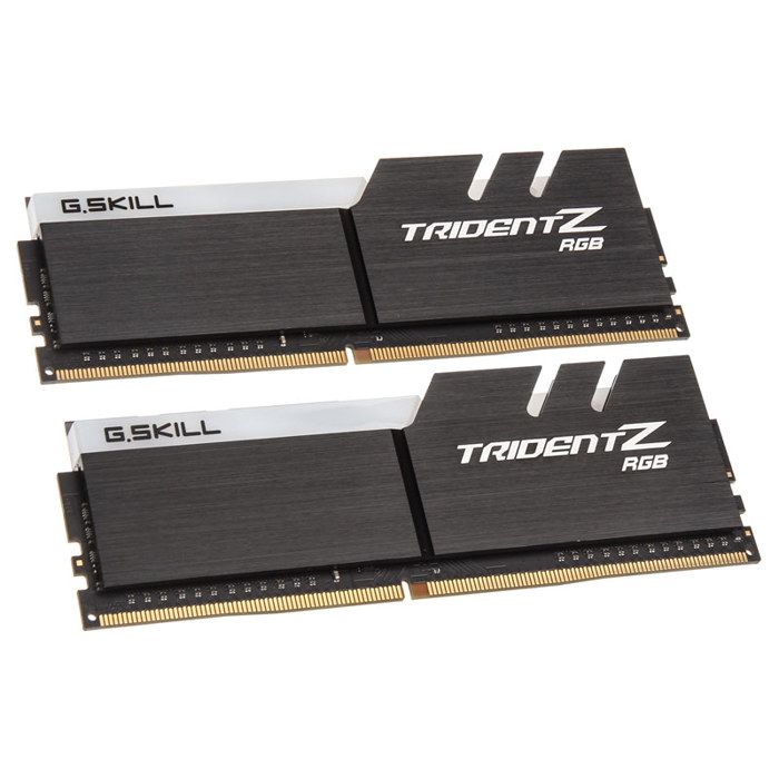 Top achat Memoire PC G.SKILL Mémoire PC Trident Z RGB - 16 Go - PC4-24000 / DDR4 3000 Mhz F4-3000C16D-16GTZR DDR4 pas cher Top achat Memoire PC G.SKILL Mémoire PC Trident Z RGB - 16 Go - PC4-24000 / DDR4 3000 Mhz F4-3000C16D-16GTZR DDR4 pas cher