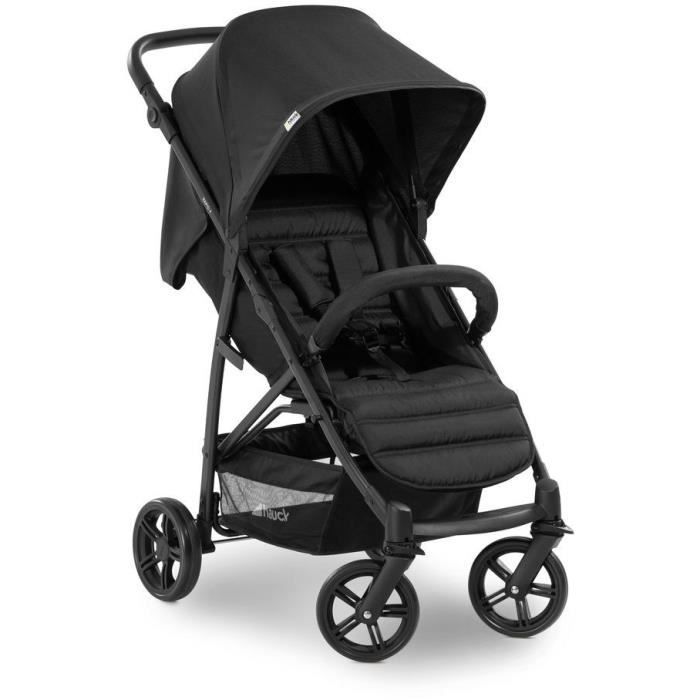 Poussette Hauck Rapid 4 – Compacte, 4 Roues, Confortable, Maniable