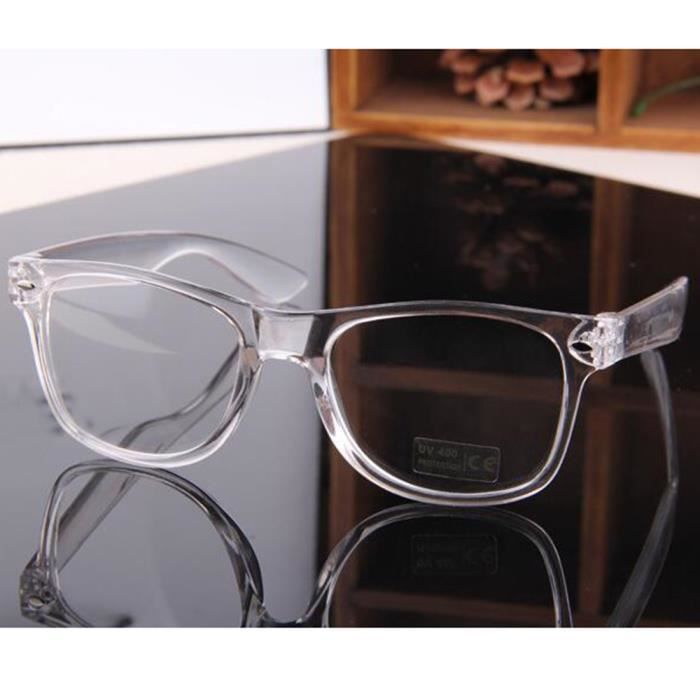 JoyliveCy® rivet glasses frame transparent Cdiscount Sport