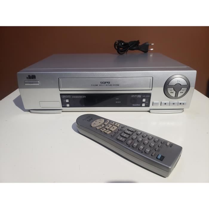 Télécommande D'origine JVC PQ21953K Pour Magnétoscope VHS - Occasion (Garantie 6 Mois)