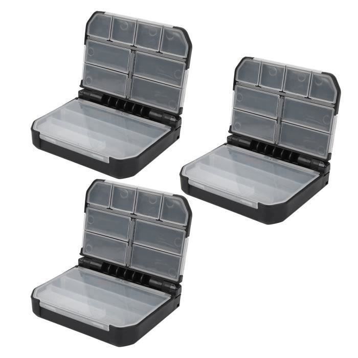 Boîte à Pêche Plano 3 Plateaux - Chargée Avec Leurres Et Accessoires - Marron - Modèle 620391