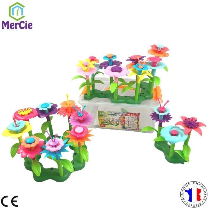 Machine à Fleurs Pour Bricolage Enfants, Jeu De Construction De Bouquet