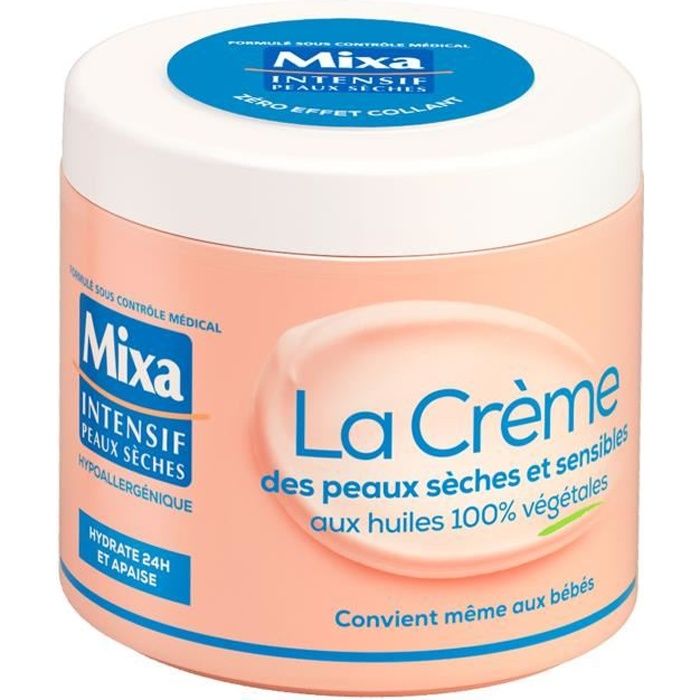 Crème corps MIXA Anti dessèches 400 ml Cdiscount Au quotidien