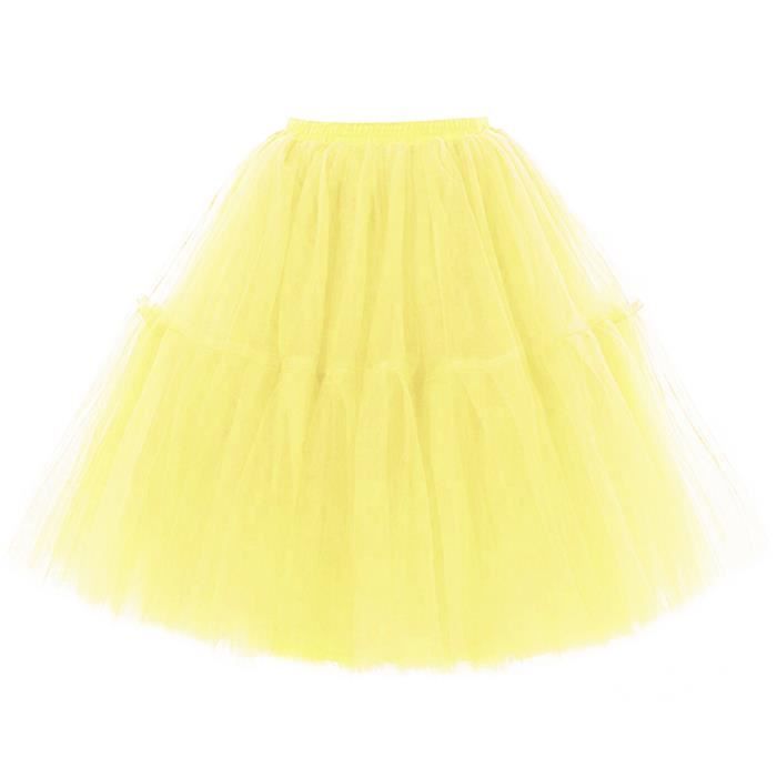 tutu jaune femme