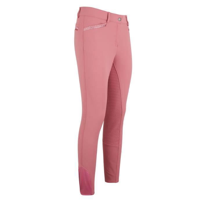 Pantalon équitation full grip femme Imperial Riding El Capone - fairy tale rose - 36