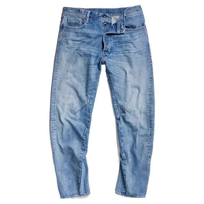 Jeans G-STAR Uomo Arc 3D Slim – Blu Sun Faded Crystal, Taglia 29W/34L, Denim Elasticizzato 3D