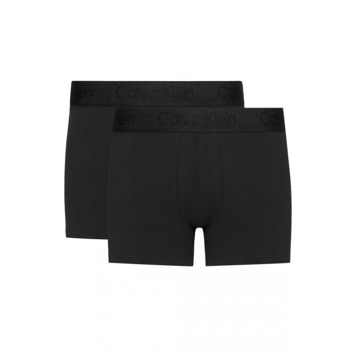 Coffret 2 Boxers Stretch Calvin Klein Homme Noir Cdiscount Pret A Porter Coffret 2 Boxers Stretch Calvin Klein Homme Noir Cdiscount Pret A Porter