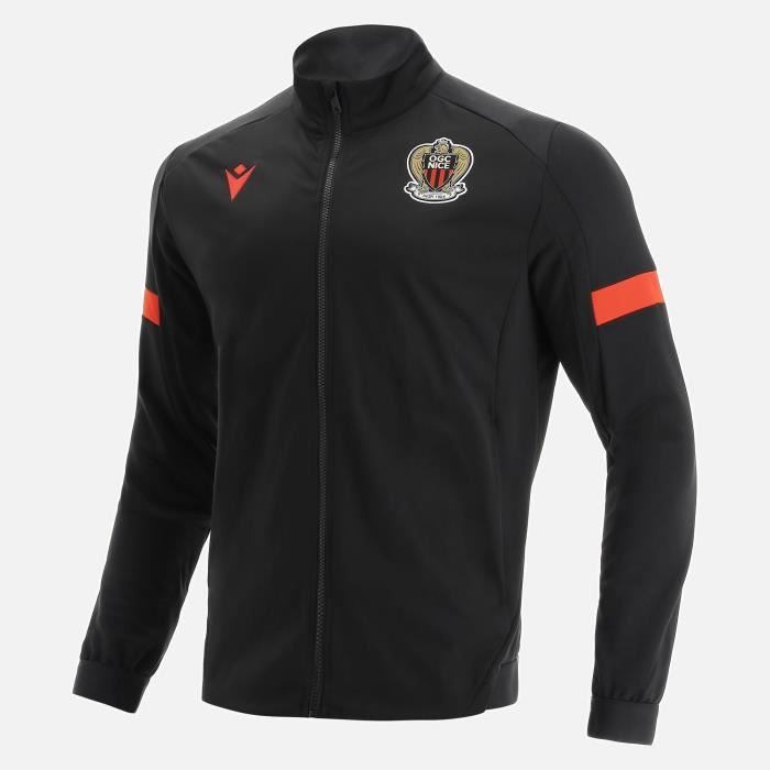 sweat zip macron ogc nice officiel football