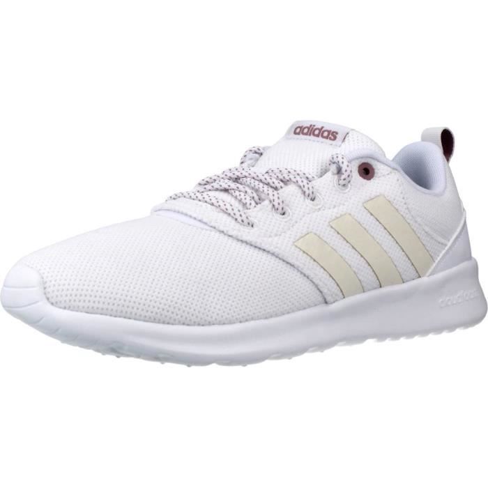 Adidas Basket Adidas 117296 Blanc 38 2/3 - ADIDAS - 117296 - Adulte - Femme - Textile - Lacets