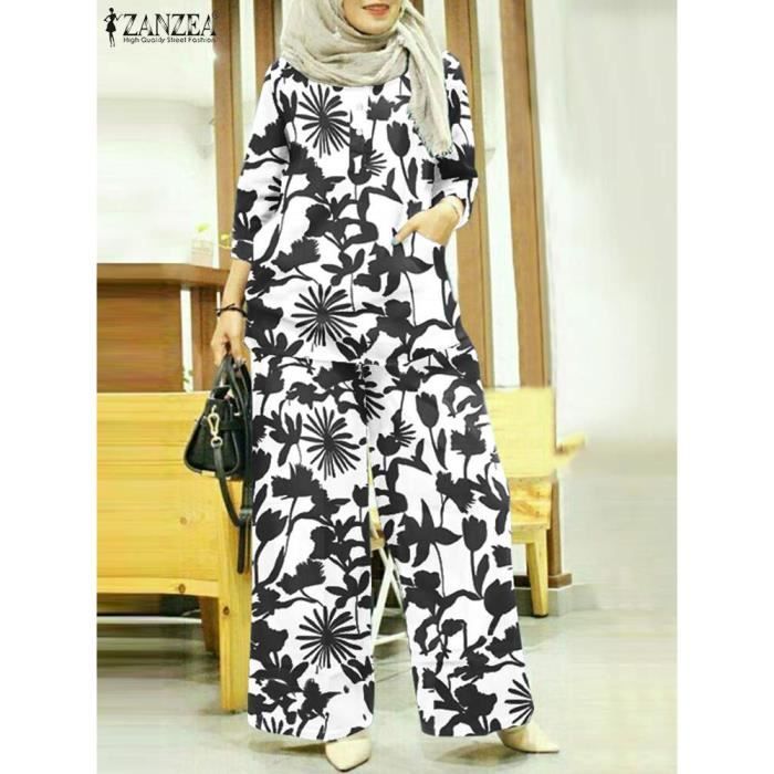 Tenue Plage Pudique Burkini 4 Pièces Pour Femme - Maillot De Bain