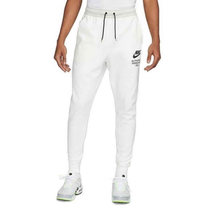 Pantalon de Running NIKE M NSW FLC JGGR - Blanc - Homme