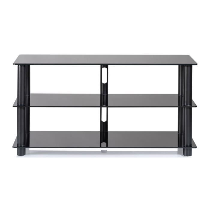 NorStone Epur 3 Noir satin - Meuble TV - Meubles TV NorStone Epur 3 Noir satin - Meuble TV - Meubles TV