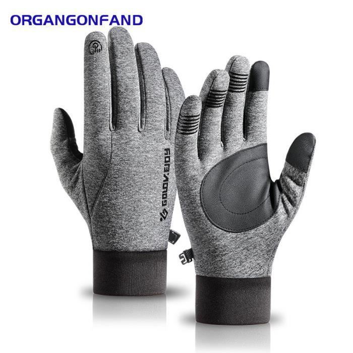 Gants homme - cyclisme coupe-vent imperméable écran tactile