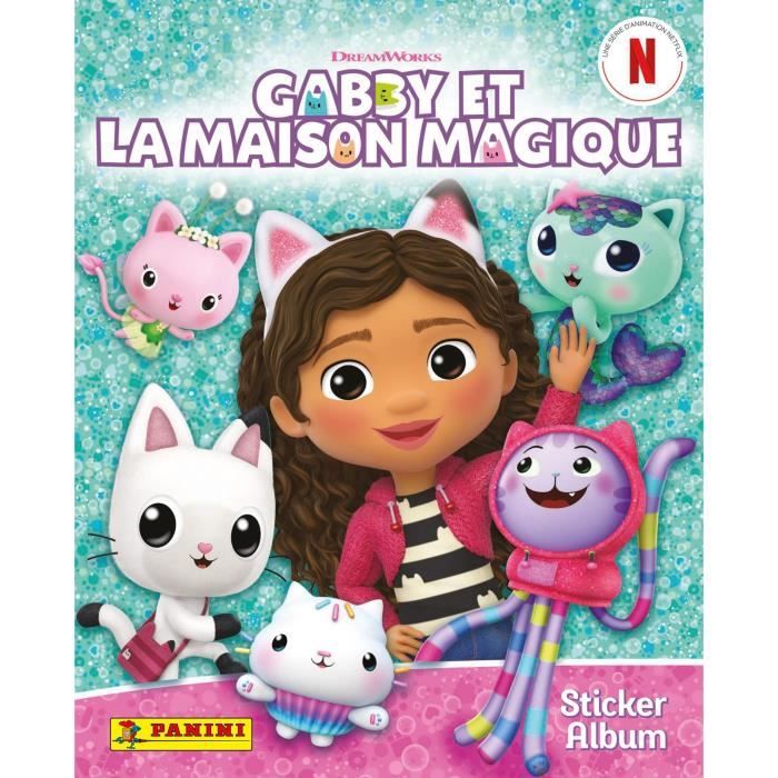 Album PANINI 004867AF – Gabby Et La Maison Magique Avec 192 Autocollants