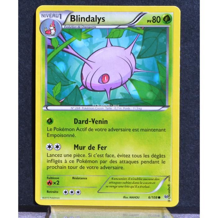 Carte Pokémon 6-108 Blindalys XY06 Ciel Rugissant NEUF FR - Cdiscount ...