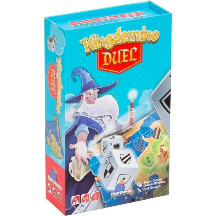 Kingdomino Duel Board Game - 2 Player Roll & Write Game, Ages 7+, 20 Minute Play Time
