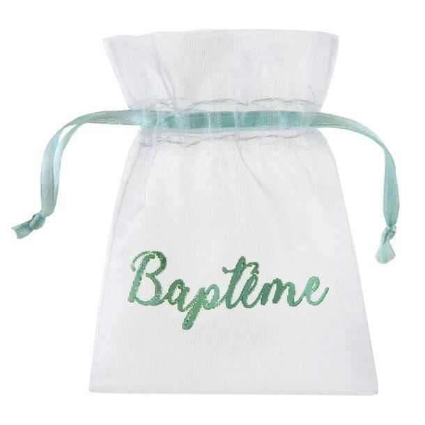 Download Sachet A Dragees Bapteme Mint X6 Ref 6339 Cdiscount Maison