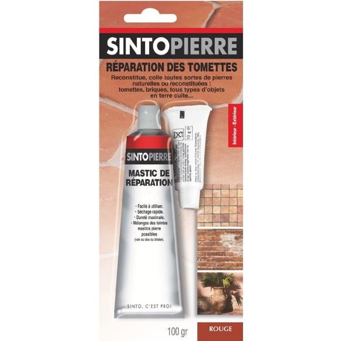 Sintopierre Répar' sols et murs Sinto - Rouge - Cdiscount Bricolage