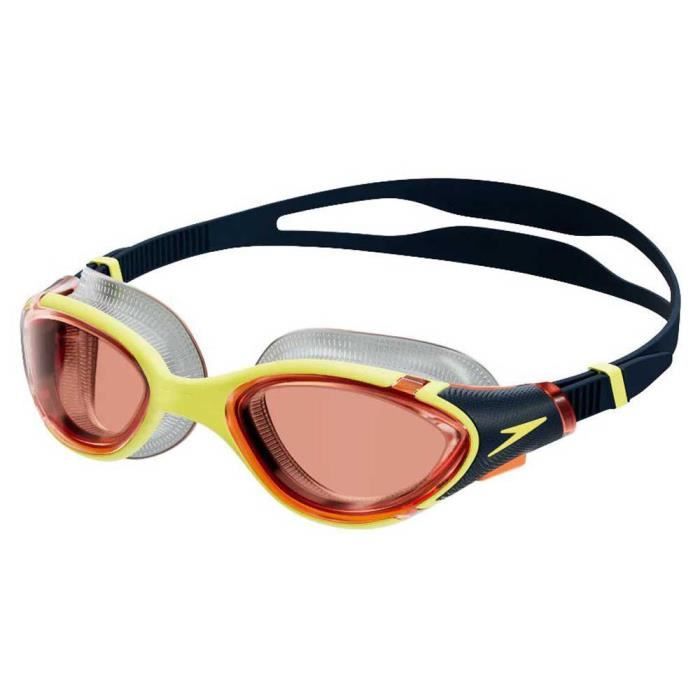 Speedo Biofuse 2.0 – Lunettes De Natation Mixte Adulte – Monture Monobloc Souple, Champ Large, Ajustement Facile – Vert, Taille Unique