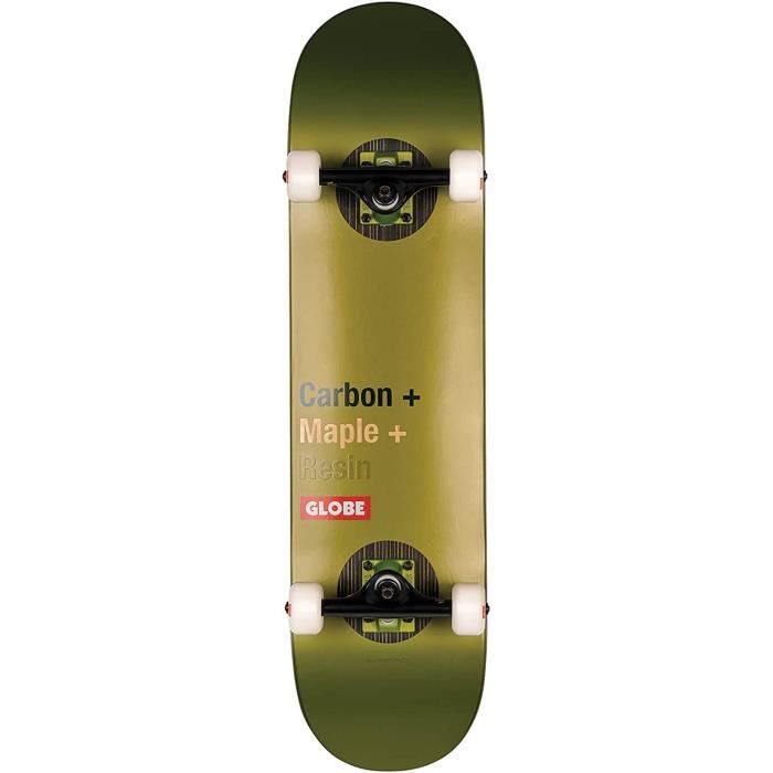 Globe G3 Bar – Skateboard Deck 8,0 X 31,6 – Noir Avec Illustration BD – Neuf