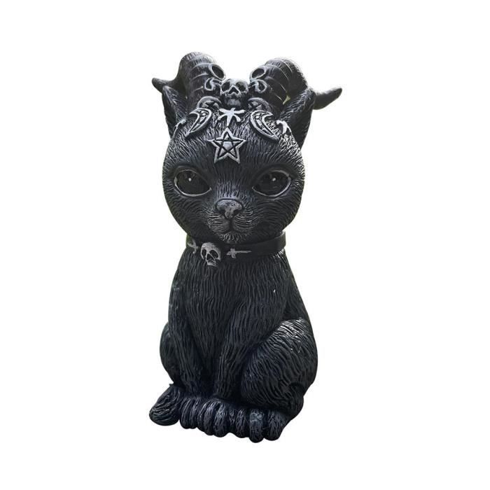 Statue De Chat Sculpture En Resine Artisanat Ornements Animale Creative Decoration D Halloween C Cdiscount Maison Statue De Chat Sculpture En Resine Artisanat Ornements Animale Creative Decoration D Halloween C Cdiscount Maison