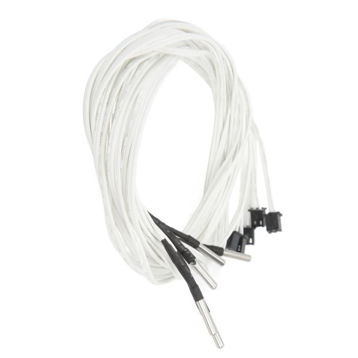 Capteur Thermistance Original Creality - 5 Pièces - Pour Ender 3 S1, CR-10 Smart Pro & Sermoon V1/Pro