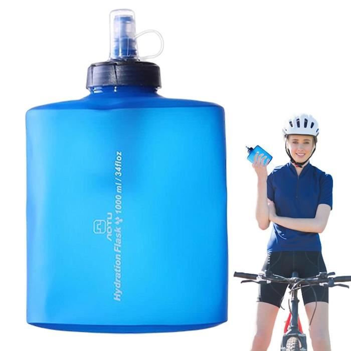 Bidon De Vélo 750ml Avec Cage De Fixation - Bidon Sport Plastique - Pour Sortie Vélo Ou Running