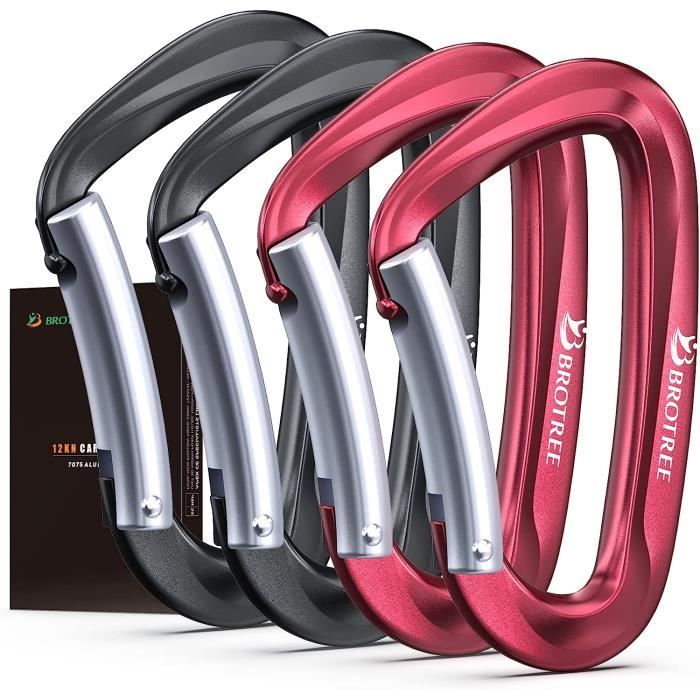Mousqueton EDELRID Bulletproof - Non Verrouillant - Plaquette - Occasion