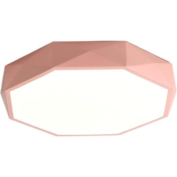 Plafonnier Tricolore, Plafonnier En Fer Forgé Intégré, Lampe Plate À