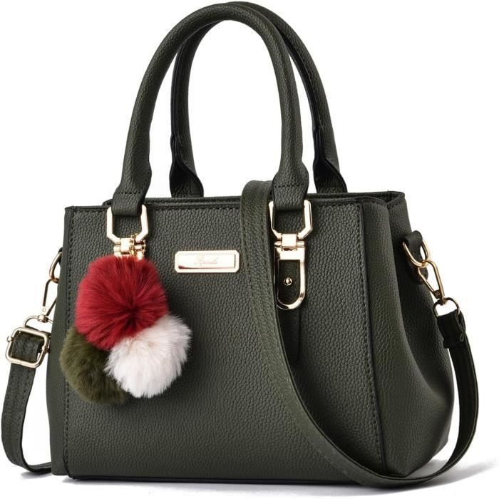 Sac à Main Femme Mariée Chinoise - PU Verni Bleu - Bandoulière Amovible - 31 X 16 X 23,9 Cm