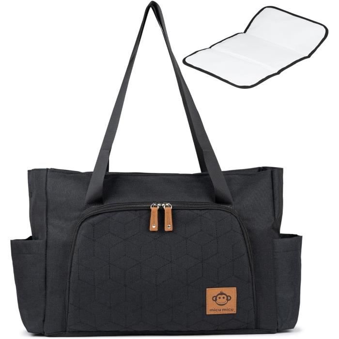Mi Bollito Sac Sac Poussette Mi Bollito - Organisateur Maman Grande Capacité - Bleu - Fabriqué En Espagne Sac Organisateur Mi Bollito - 5