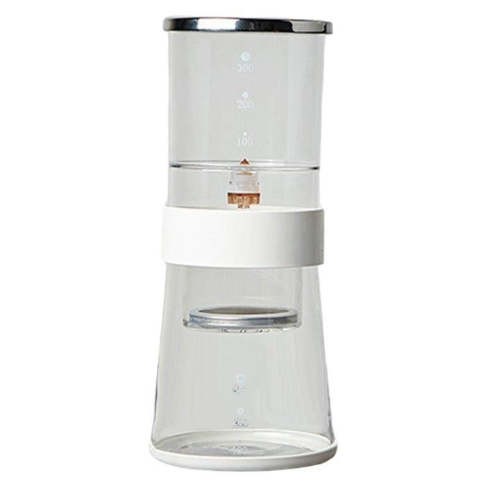 Cafetière à Infusion à Froid NEOUZA - 400 Ml En Verre Borosilicate, Réglage Vitesse Infinie, Pour Café Glacé Maison