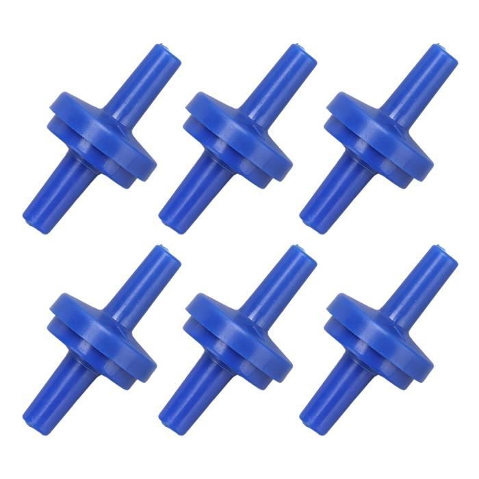 2 Clapets Anti-retour 10mm Plastique - Pour Gaz Et Liquides - Résistance à 100°C
