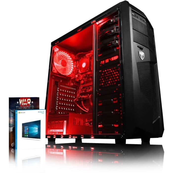 Top achat Ordinateur de bureau VIBOX Standard 3XL PC Gamer Ordinateur avec War Thunder Jeu Bundle, Windows 10 OS (3,8GHz AMD A8 Quad-Core Processeur , Radeon R7 Gr pas cher