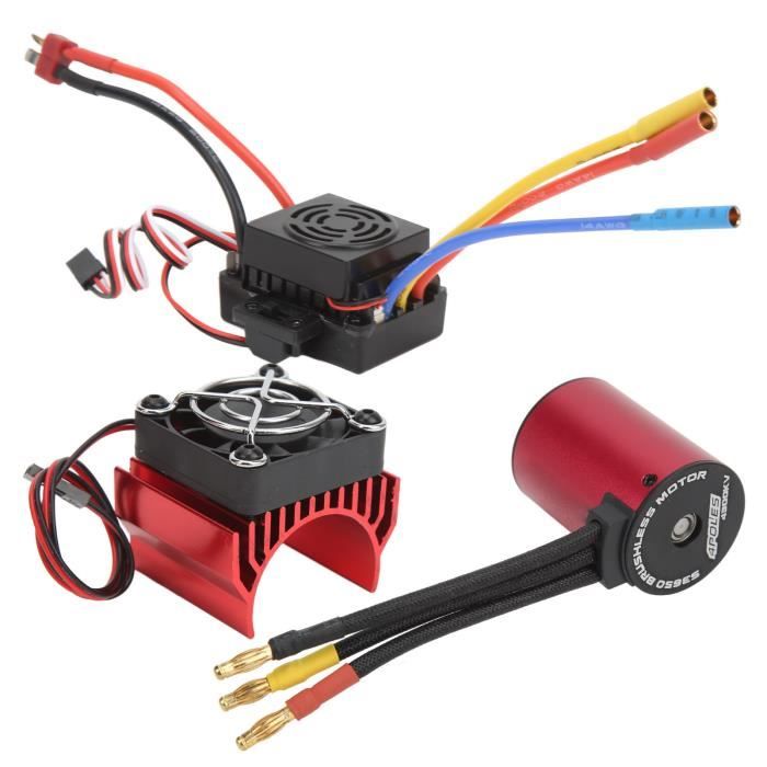 Moteur Brushless Rocket 3674 + Variateur ESC 120A - KV 2250/1900/1580, Pour Voiture RC 1/8 Et 1/10