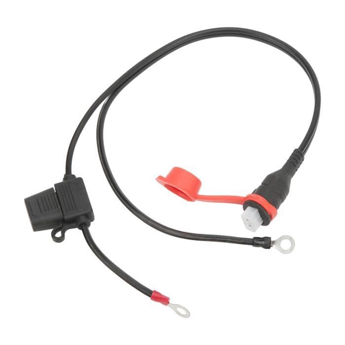Connecteurs de Faisceau de Câbles, Adaptateur de Batterie d'Outil pour Roues Électriques avec Fusibles, Vis, Bouchon en Caoutchouc Kit de Faisceau de Câbles de Remplacement pour Peg-Perego Connecteurs de Faisceau de Câbles, Adaptateur de Batterie d'Outil pour Roues Électriques avec Fusibles, Vis, Bouchon en Caoutchouc Kit de Faisceau de Câbles de Remplacement pour Peg-Perego
