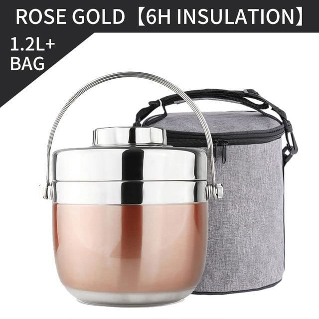 Boîte Repas Isotherme Dreamhigh 800ml - Garde Le Chaud/froid 12h, Sans BPA, Avec Cuillère, Pour école/bureau - 4
