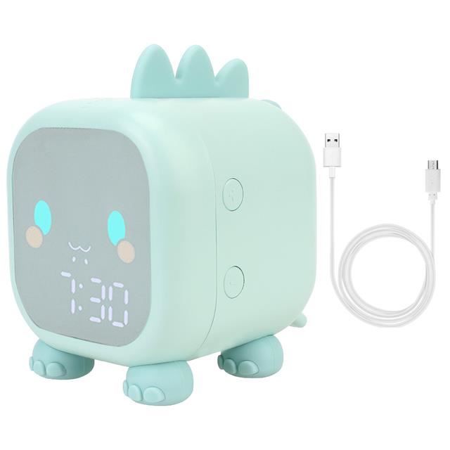 Réveil Enfants Numérique Horloge Créatif Rond Réveil Lumineux Réveil Enfants Numérique Horloge Créatif Rond Réveil Lumineux
