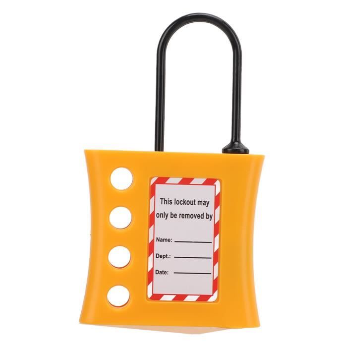 Set Lucchetti Lockout Tagout - 10 Pezzi, 38mm, Per Sicurezza Elettrica In Fabbrica - Foto 2