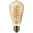 PHILIPS Ampoule LED Edison E27 - 25W Blanc Chaud Ambré - Compatible Variateur - Verre-1
