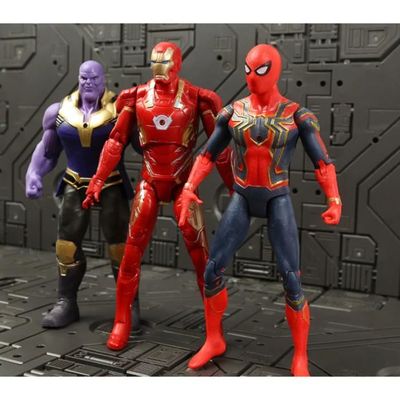 Marvel Spiderman Baskets en Toile Lumineuses pour garçons avec