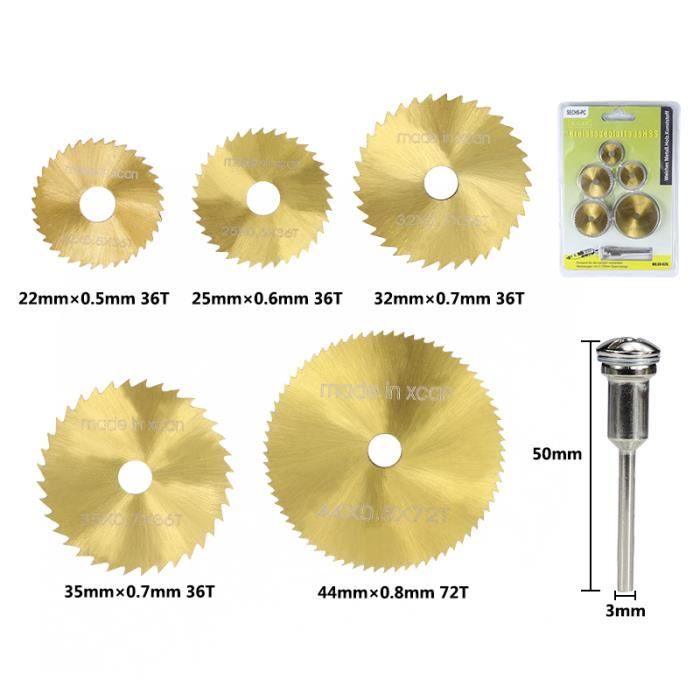 Lot De 12 Lames De Scie Oscillante KELIN – Revêtement Titane, Denture Japonaise, Adaptateur Inclus