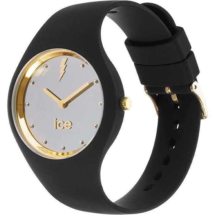 Montre ice top noire femme