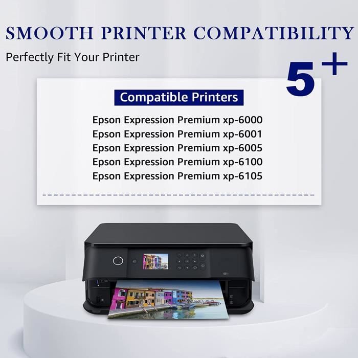 Multipack 4 cartouches d'encre Epson 604 pour imprimante XP2200 +  surligneur PLEIN D'ENCRE - Cdiscount Informatique