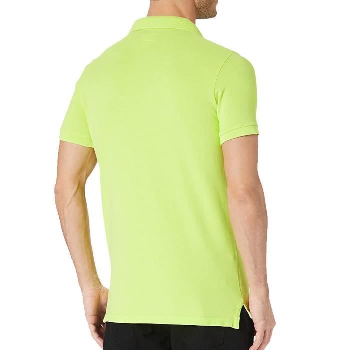 Polo sales vert fluo